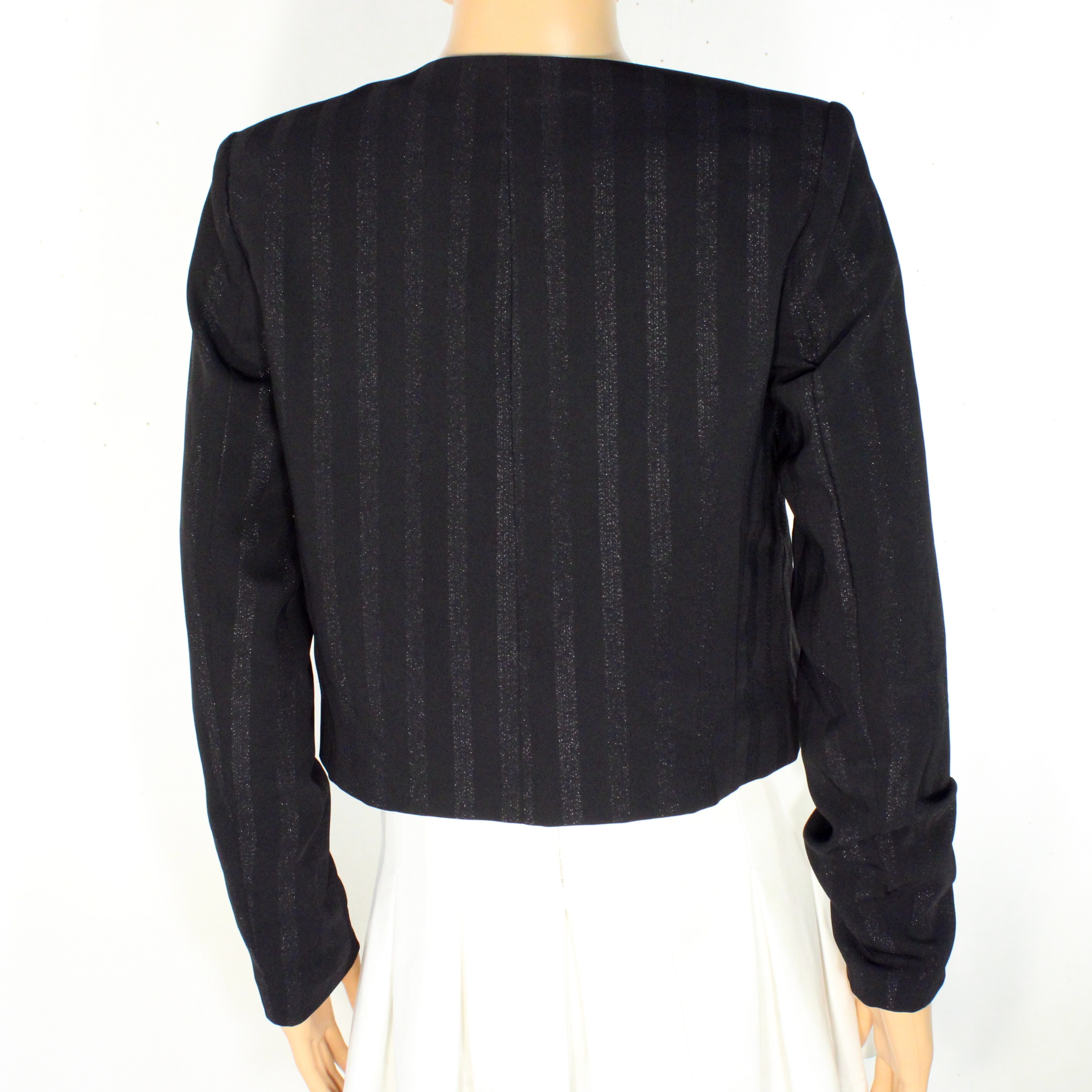Veste Femme De Soirée Noire NAF NAF Taille 34 Très bon état - Vue 2 - 